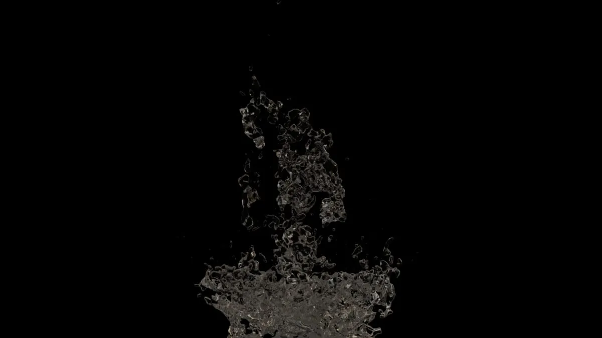 水花溅射贴图